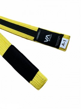 RVCA x SHOYOROLL KIDS BELT YELLOW WITH BLACK STRIPE